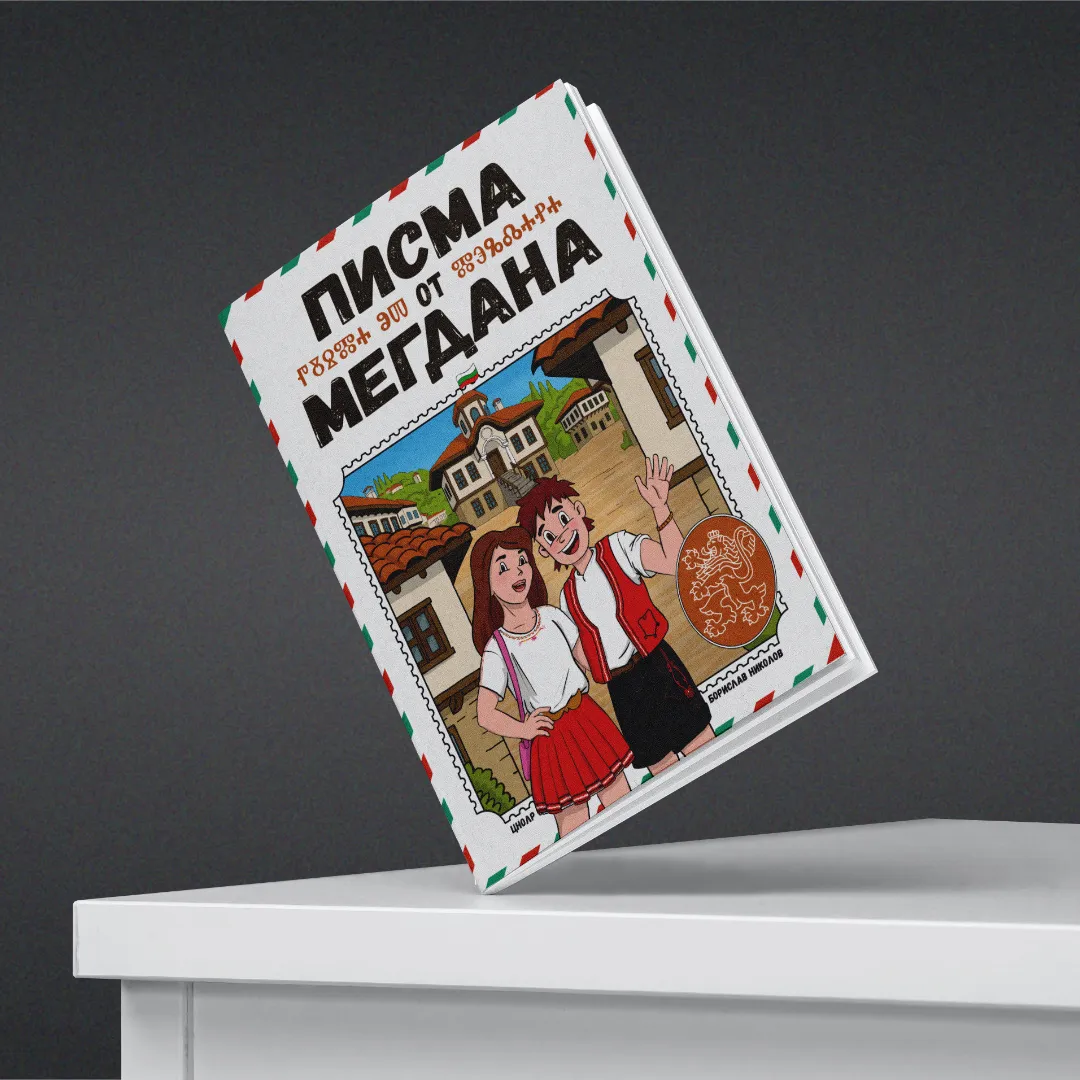 Макет на книгата "Писма от мегдана"